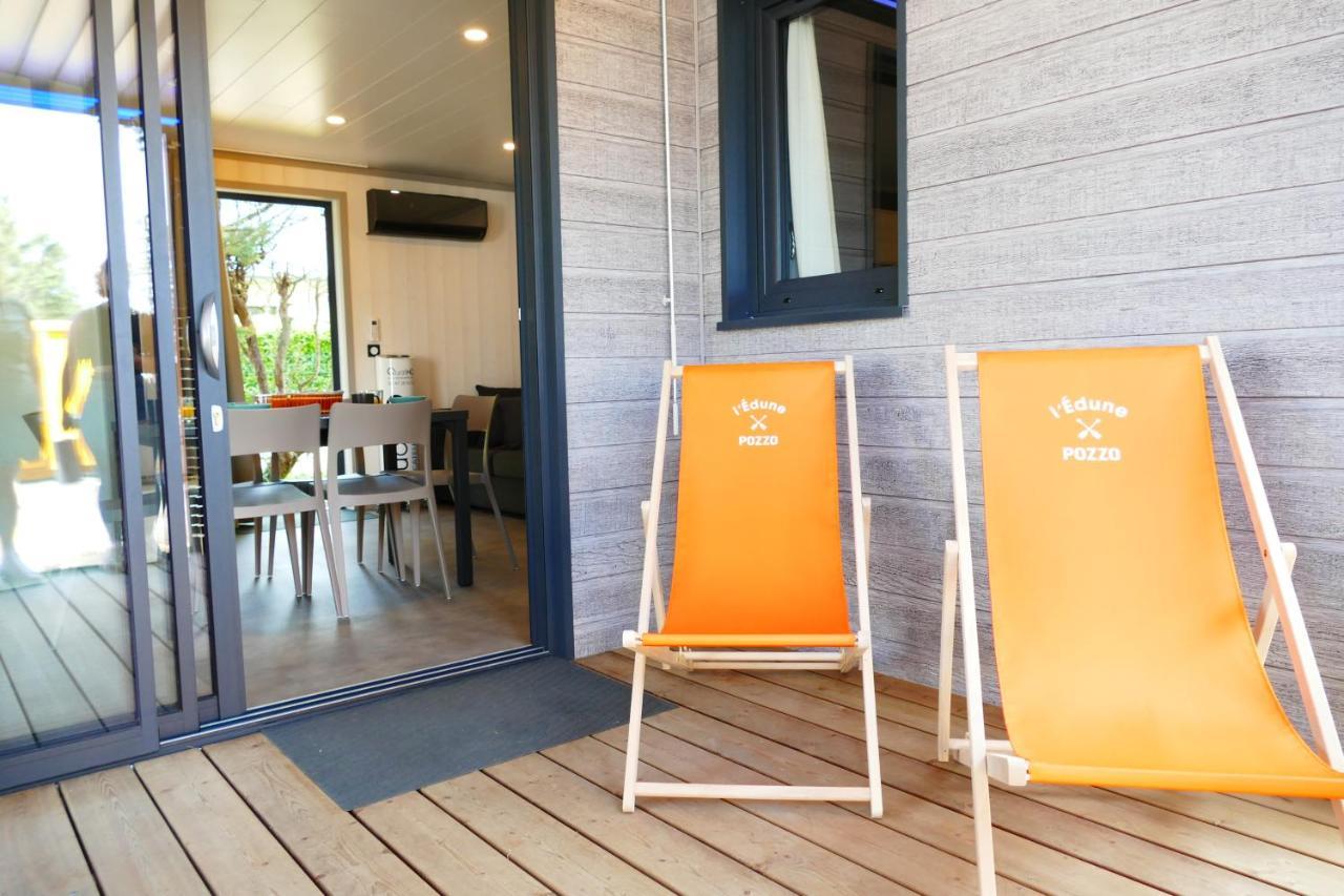 Escales Voyages Cottage Des Dunes - Chalet De 49M2 Climatise - 6 Personnes Jullouville-les-Pins Exteriör bild