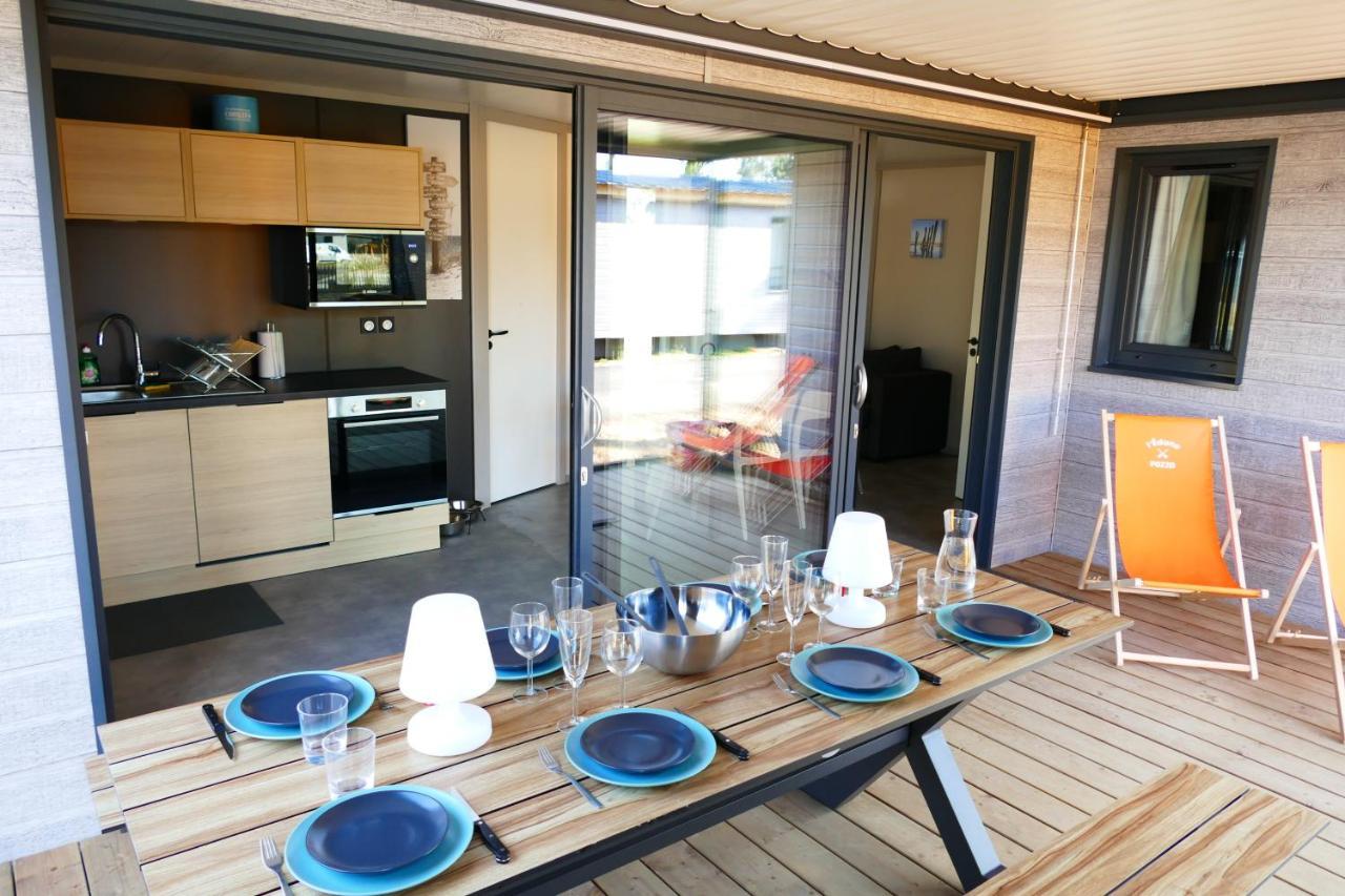 Escales Voyages Cottage Des Dunes - Chalet De 49M2 Climatise - 6 Personnes Jullouville-les-Pins Exteriör bild