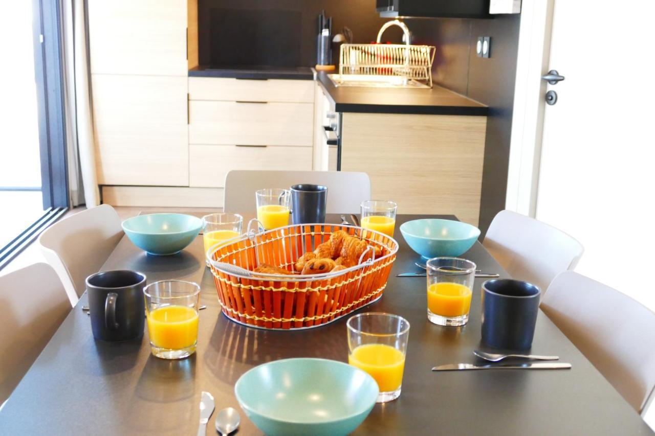 Escales Voyages Cottage Des Dunes - Chalet De 49M2 Climatise - 6 Personnes Jullouville-les-Pins Exteriör bild